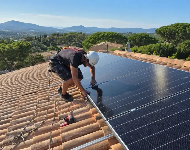 Installateur panneaux solaires Corbère-les-Cabanes — pose photovoltaïque sur toiture