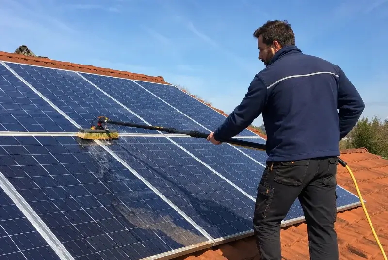 Nettoyage et entretien de panneaux solaires à Corbère-les-Cabanes